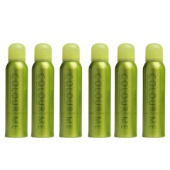 Colour Me Volt Body Spray Pack of 6