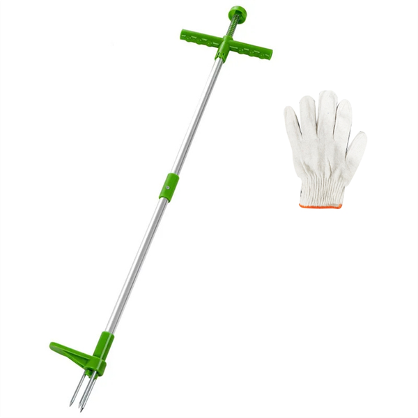 Weed Puller Tool Stand Up Weeder Manual Weeding Tool with Long Handle