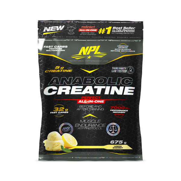 NPL Anabolic Creatine - Lemon Sherbet 675g