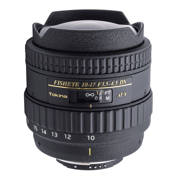 Tokina 10-17mm f3.5-4.5 AT-X 107 AF DX Fisheye Lens
