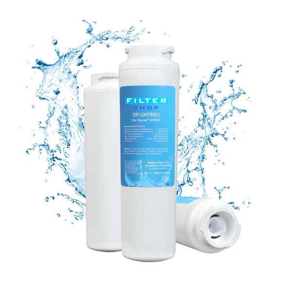 FilterShop Internal Fridge Filter UKF8001 &amp; Whirlpool 4396395
