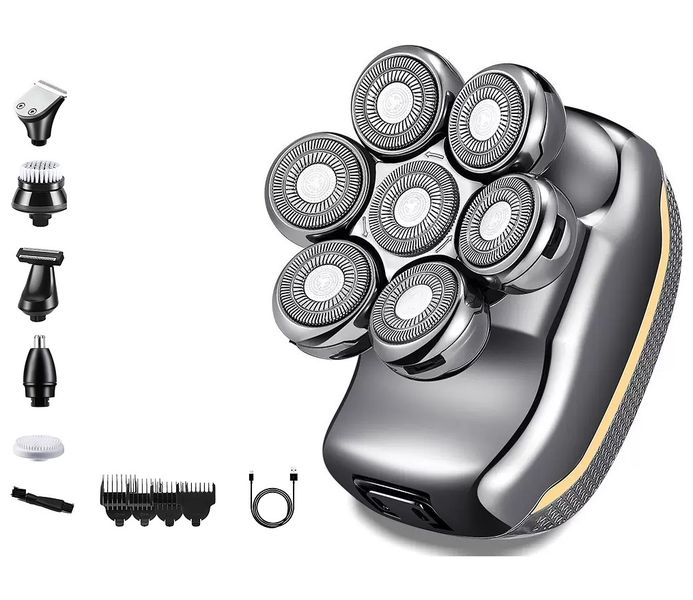 6-in-1 Multifunctional Shaver Set Can Be Machine Washed All Over the Body
