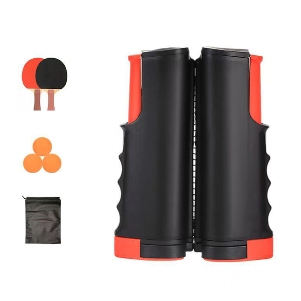 Adjustable Portable Table Tennis Net And Racket Set