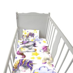 Unicorns Cot Duvet Set