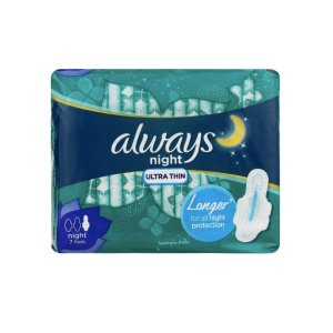Always- 7 Ultra Thin Extra Long Night x 6