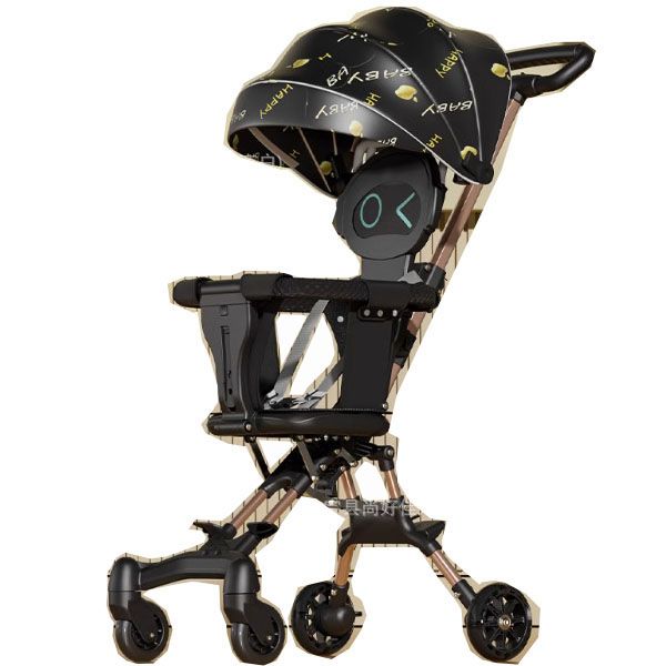 Lightweight Two-Way Folding Baby Stroller The Ultimate On-the-Go Companion