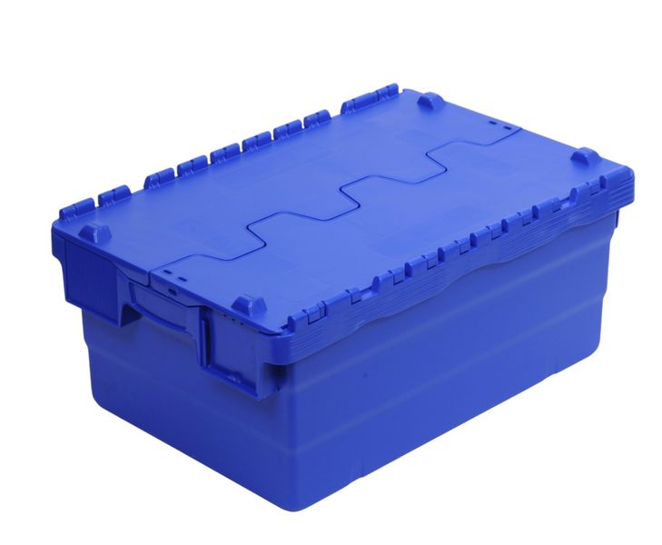 Security Box Tote with Hinged Lid - 18 litre