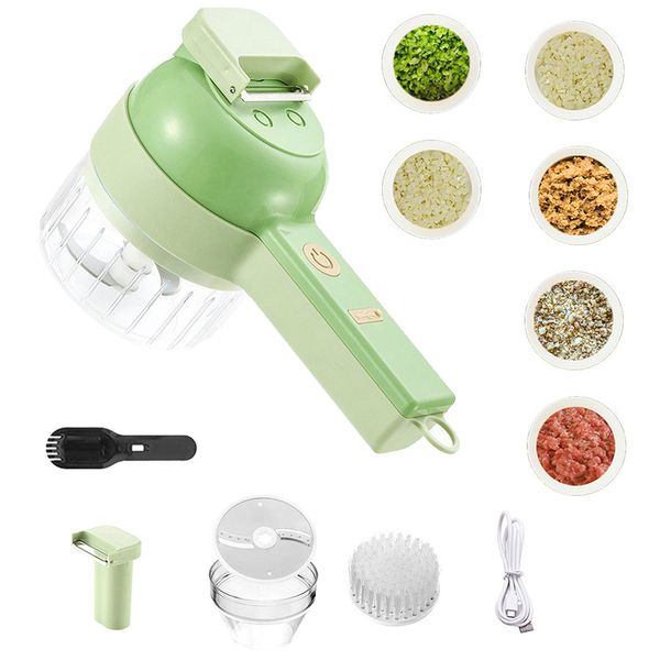 4 in 1 Electric Food Grinder Electric Garlic Grinder Small Food Processor