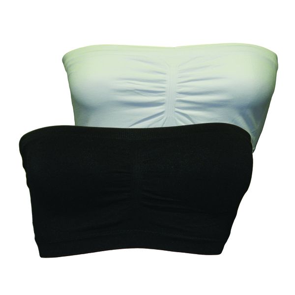 2 Pack Seamless Bandeau Bra