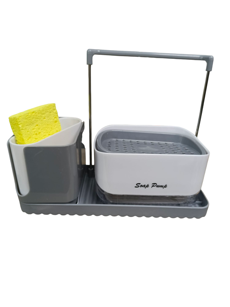 3-in-1 Free-Standing Soap Dispenser - Versatile, Compact and Stylish