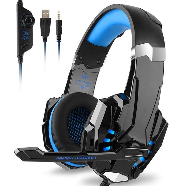 Specially Designed for Game Enthusiastic G9000 KOTION Headphone Wired Blue