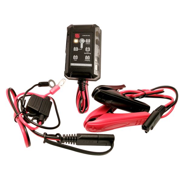 CS Battery Charger 1.5A 6V/12V Lead Acid &amp; 1.5A 14.4V LiFePO4