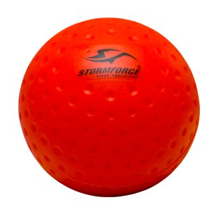 Stormforce Hockey Dimple Ball - Fluro Orange