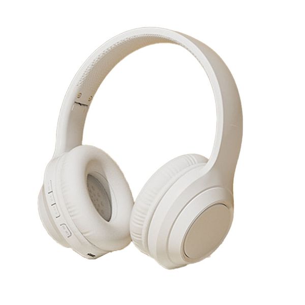 Bluetooth Wireless Gaming Headset HiFi Stereo Noise Cancelling White
