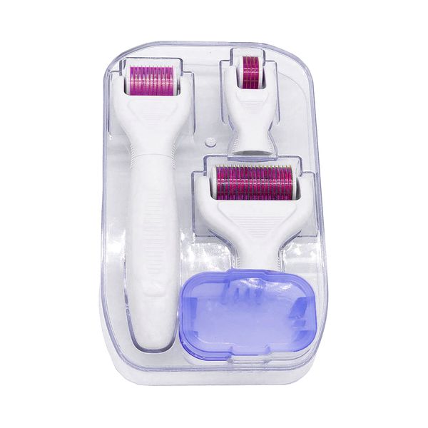 4 in 1 Titanium Derma Roller Kit- White