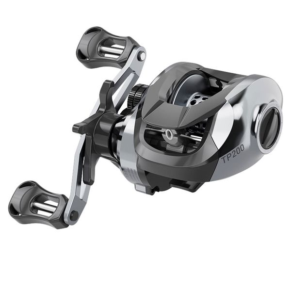 Baitcasting Fishing Reel - Metal Bearings Bait Caster Reel - Left