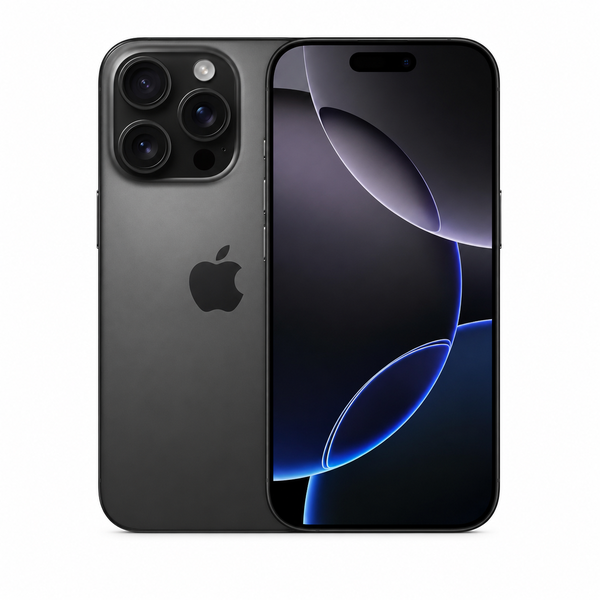 Certified Pre-Owned Apple iPhone 15 Pro 128GB Black Titanium