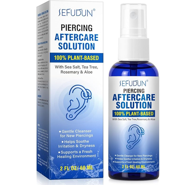 Sefudun Piercing Aftercare Spray Solution 60ml