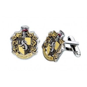 Harry Potter Hufflepuff Crest Cufflinks (Parallel Import)
