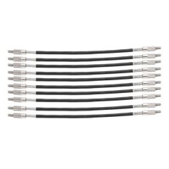 10pieces Violin Tail Rope (4/4-3/4, Steel Wire)