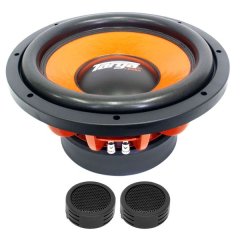 Targa -TG-VM152D Venom Black Series 15" 10000w DVC Subwoofer &amp; Evo Tweeters