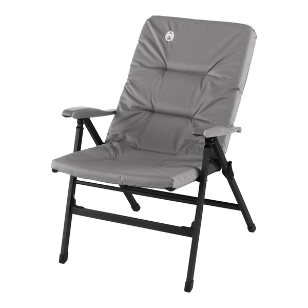Coleman 8 Position Recliner Chair, Foldable Camping Chair, Steel Frame - 120kg