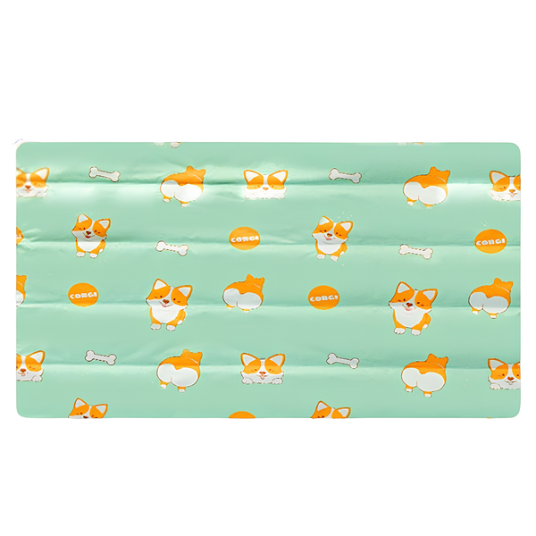 UrbanPets - Small Cooling Gel Pet Mat, Waterproof Bed for Cats &amp; Dogs