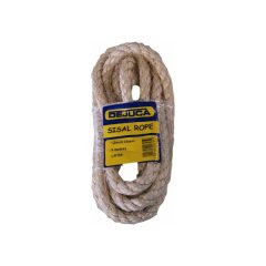 Dejuca - Sisal Rope - 12mm X 5m - (hank) - 2 Pack