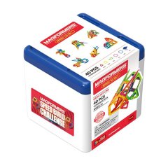 Magformers Magnetic Building Set: 40 Piece Basic Set + Storage Box