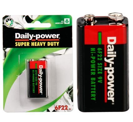 Bulk Pack 12 X Daily-Power Super Heavy Duty Battery Size AAA Card of 4