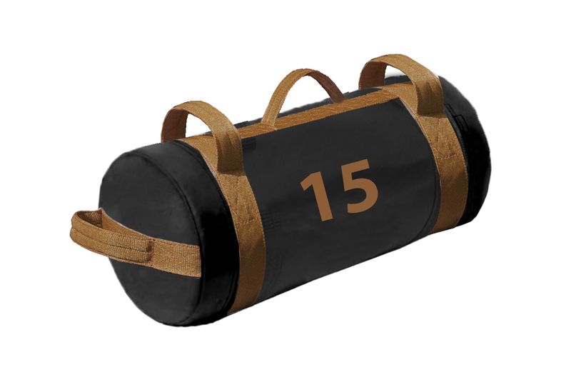 Gym Sand Bag/ Core Bag With Red Handles 15 and 17.5kg