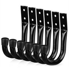 6 Pcs Heavy Duty Garage Storage Hooks For Bike Hooks Wall Mount