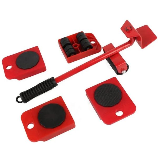 Professional Lifting Artifact Heavy Hand Tool Set Wheel Bar Mover Slider