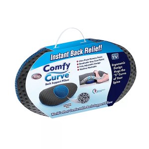 RelaxAlign Back Support Pillow - Memory Foam