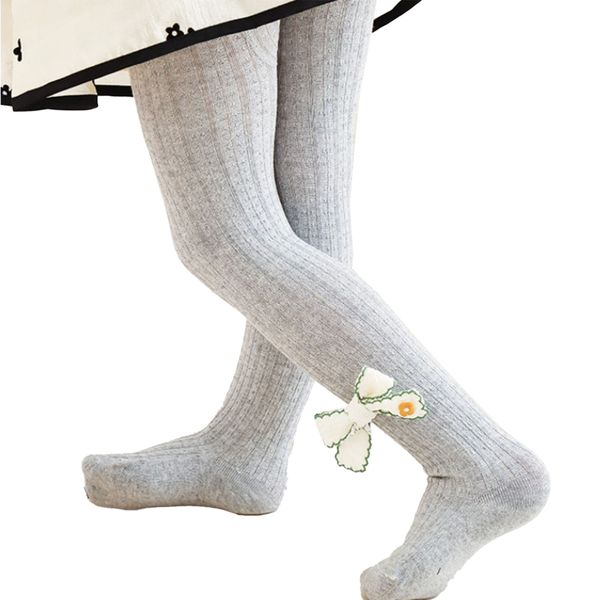 Toddler Cotton Tights with Bowknot for Girls