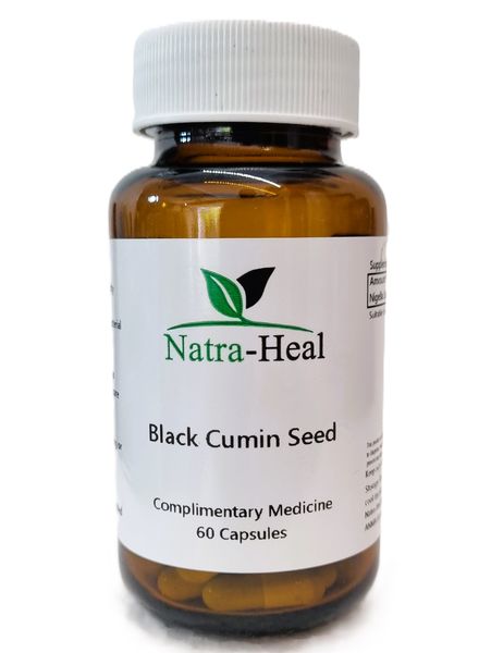 Natra-Heal Black Cumin Seed - 60 Capsules