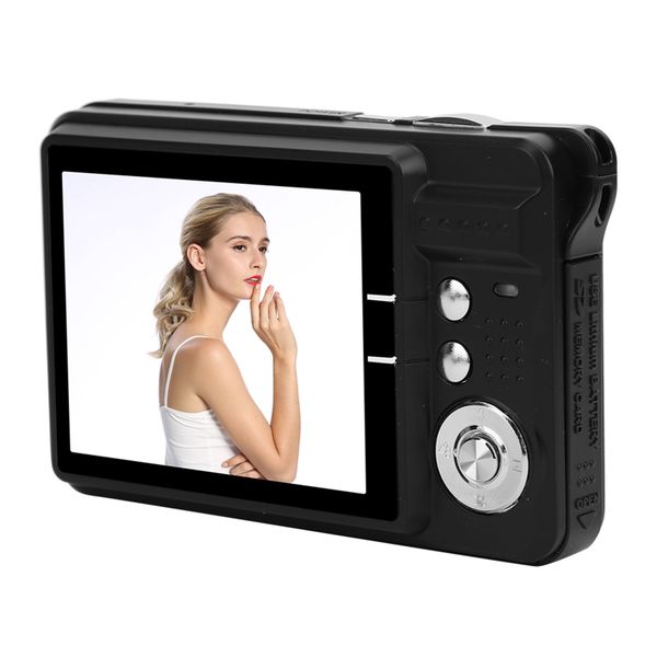 8x Zoom Card Digital Camera, 5 MP, 2.7in LCD, 32GB Support, Black