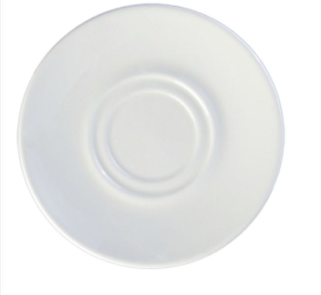 Saucers 6 Piece Double Well Blanco - Continental China