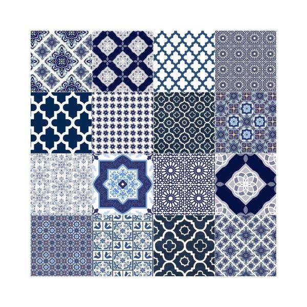 ImagiTile - Navy - ABS Decorative Tiles