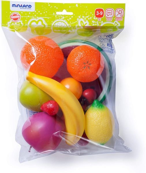 Miniland Fruit Assortment - 15 Piece