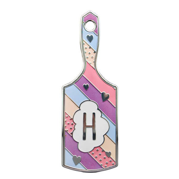 Girl's Personalised Hairbrush - H