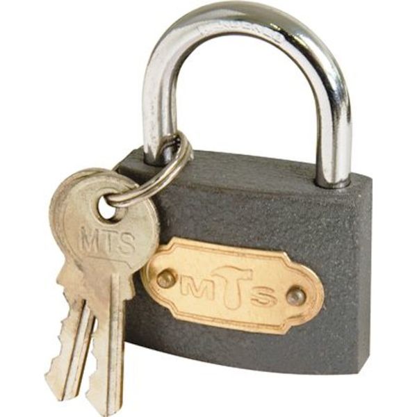 Bulk Pack x 4 Padlock Iron 38mm