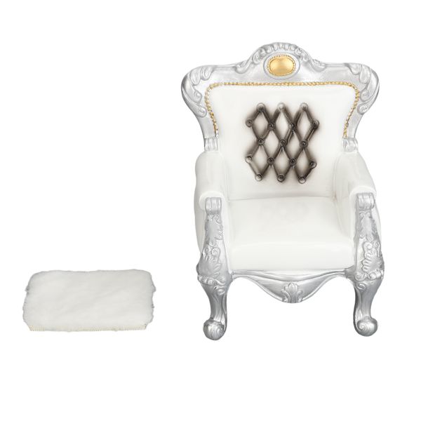 White Sofa Jewelry Stand - Miniature Display