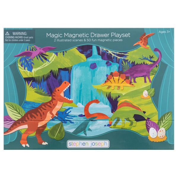 Stephen Joseph - Magnetic Scene with Drawer Dinosaurs