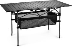 Lightweight Aluminum Folding Camping Table, Portable Roll-Up Design
