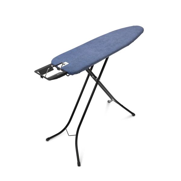 Compact Adjustable Ironing Board with Iron Rest