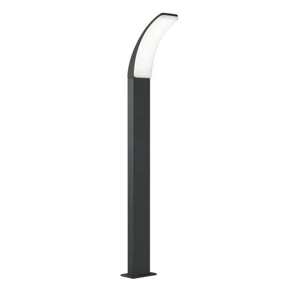 Inspire Aluminium Lamp Post Dark Grey Cool White 96cm