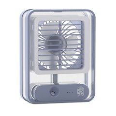 Transparent Spray Light Mini Fan