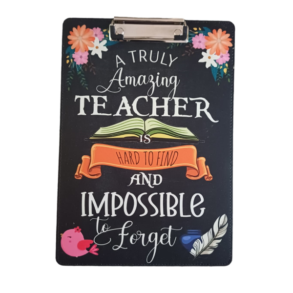 A4 Clipboard - Amazing Teacher is Hard to find