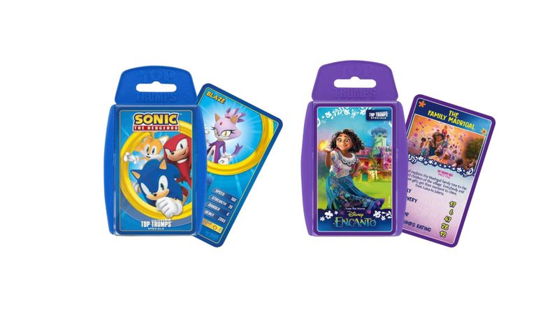 Top Trumps Sonic &amp; Encanto - Speed meets magic bundle